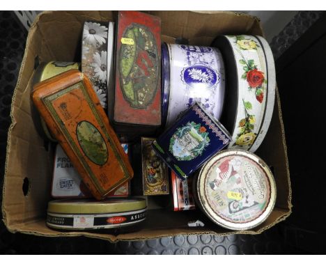 Quantity of Vintage Tins 