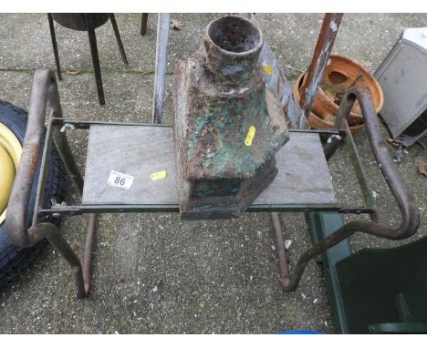 Folding Garden Kneeler and Rain Hopper 