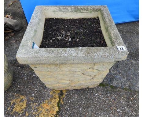 Concrete Garden Planter - Brick Form 