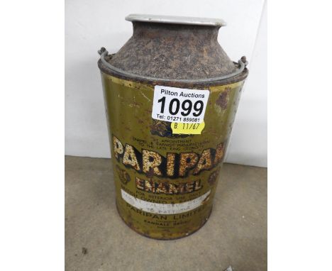 Vintage Tin of Paripan Enamel 