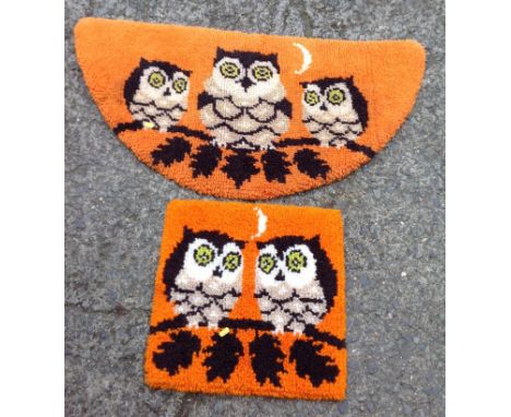 Vintage Owl Rugs 