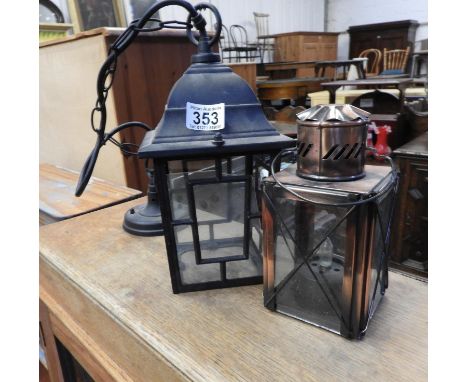 Lantern Light and Lantern 