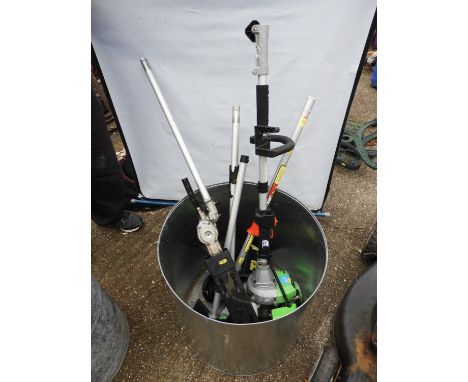 Petrol Engine Garden Strimmer and Attachments 