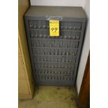 87-Draw Metal Cabinet w/ Contents (Pins, Etc.)