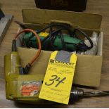 (1) Black & Decker 1/2" Power Drill & (1) Die Grinder