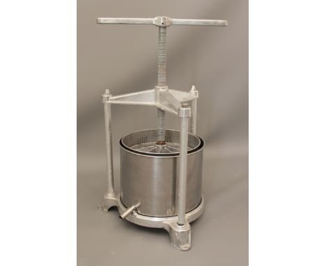 A five-litre cast alloy fruit press