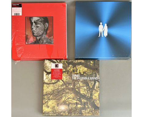 Vinyl LP album records: 3 Rock and Pop box sets including -  1. The Rolling Stones - Tattoo You (2021, vinyl LP and 4 CDs box