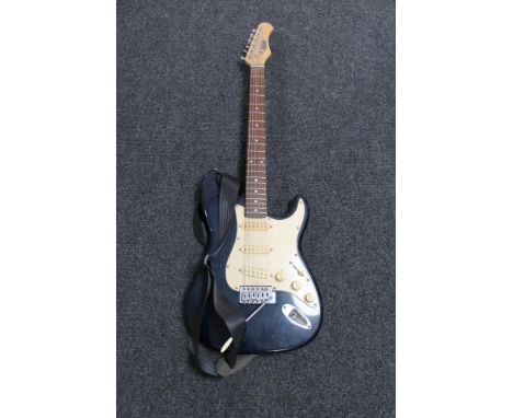 A Stagg electric guitar 