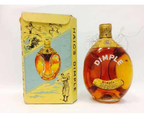 DIMPLE SPRING CAP
Blended Scotch Whisky
Full sized bottle, no capacity stated, 70° proof, in carton. CONDITION REPORT: Good