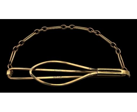 9ct gold tie clip, hallmarkedCondition Report:Approx 5 grams