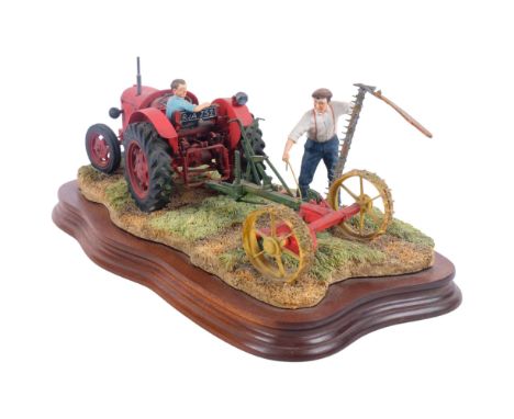 Border Fine Arts, "The First Cut", limited edition 667/1500, on fitted stand, W35cm, with certificate of authenticityThe stan