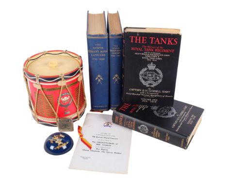 Gale &amp; Polden Ltd, The 9th Queen's Royal Lancers, 1715 - 1936, and 1936 - 1945, and The Tanks - A History Of The Royal Ta