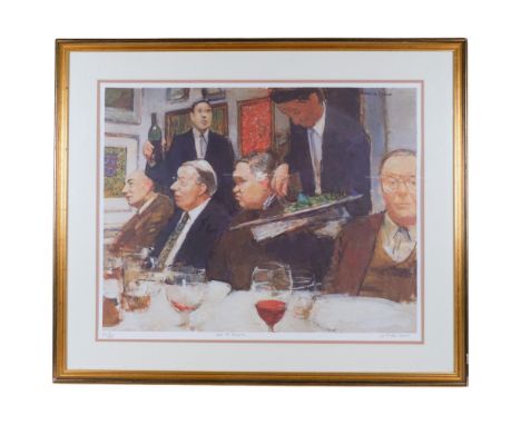 Ruskin Spear, an artist's proof limited edition print, "After The Hanging", 86cm x 103cm overall, framed