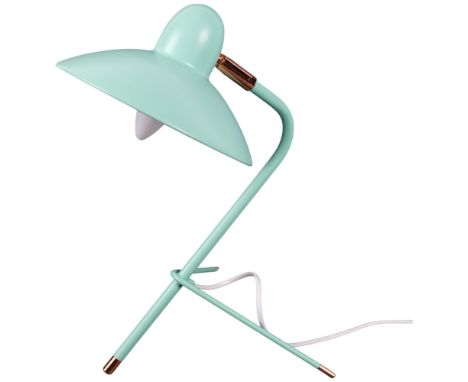 Di Classe, an Arles mid-century style desk lamp, by Domei Endo, with adjustable shade, in working order with LED bulb, H35cm