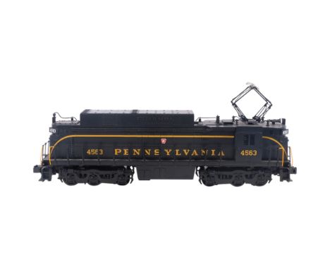 An MTH Premier Pennsylvania 4563 electric locomotive