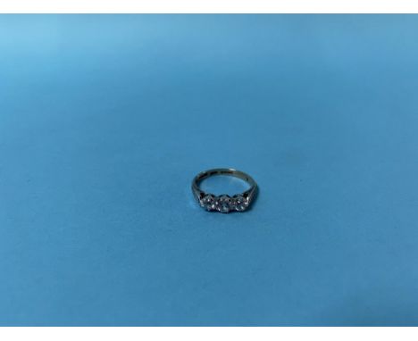 A ring stamped 9ct Sil, 2g