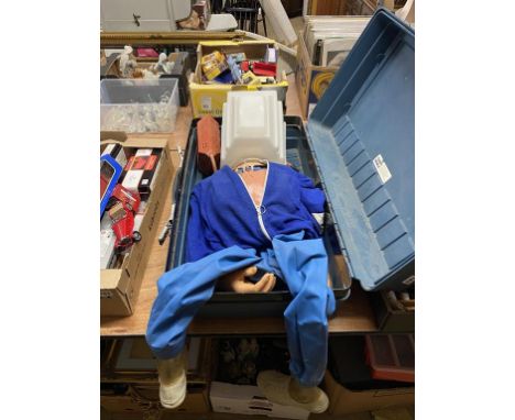 A cased 'Resusci Anne' full body mannequin