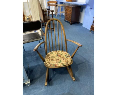 An Ercol rocking chair