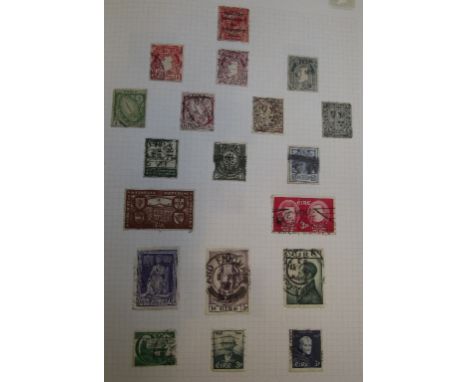Assorted stamps and first day covers, in nine albums (box)