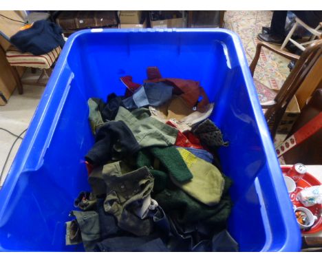 Collection of original vintage Action Man clothing and outfits