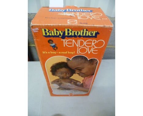Boxed Mattel Baby Brother Tendered Love doll