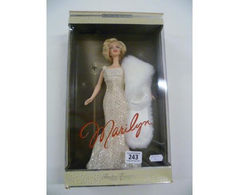 Boxed Mattel Barbie Collector Edition Timeless Treasures  ' Marilyn