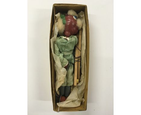 Boxed 1950's Pelham Puppet SL Colonel Beetrot in original outfit, vg scarce example