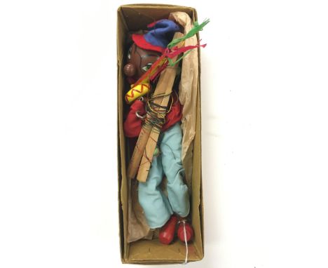 Boxed 1950's Pelham Puppet SM Nigger Minstrel )vg)