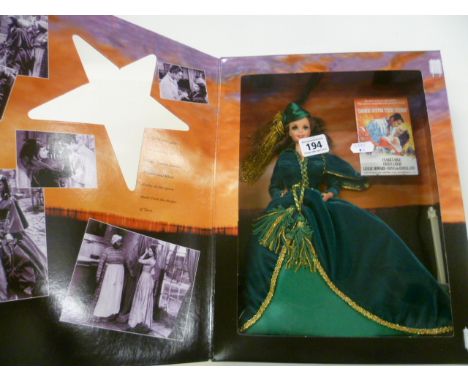 Boxed Mattel Barbie Hollywood Legends Collection 'Scarlett O'Hara' in excellent condition