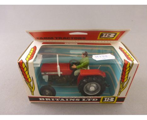 Boxed Britains Farm Tractors 9520 Massey Ferguson Tractor 