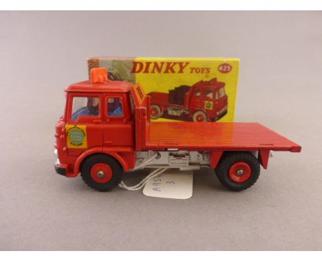 Boxed Dinky 425 Bedford TK Coal Lorry with coal sacks and scales (vg with minimal paint chips, box gd)