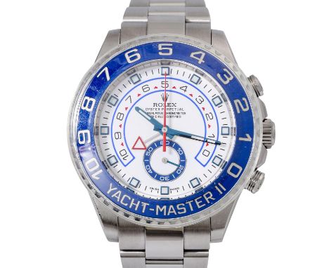 ROLEX Yacht-Master II, Ref. 116680-0002. Herrenuhr. Aktueller Neupreis: 17.450,- Euro. Edelstahl. Automatik-Werk, Kaliber 416