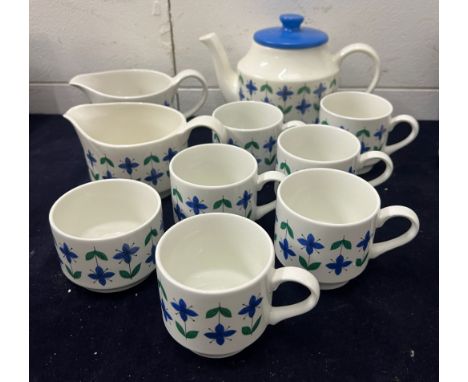A part tea service Mid Winter Roselle 
