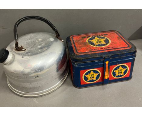 A vintage Radius camping stove 