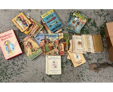 A collection of vintage children books to include Beatrix Potter