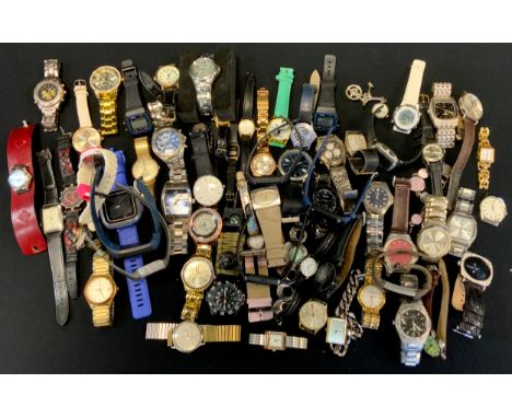 Watches - vintage and modern inc Tissot, Avia , Ice, Sekonda, Casio, Diesel, smart watches etc, mostly quartz qty 