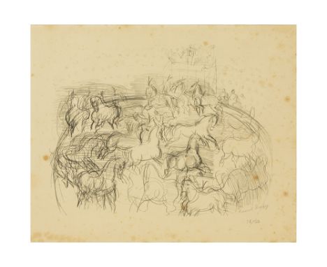DUFY RAOUL (1877 - 1953)stamped 20th Cent. lithograph with a Raoul Dufy work DUFY RAOUL (1877 - 1953) litho n° 18/50 : "Circu