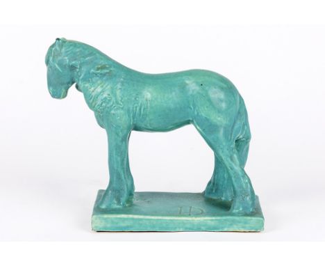 INGELS DOMIEN (1881 - 1946)20th Cent. Belgian ceramic "Horse" sculpture - signed Domien IngelsINGELS DOMIEN (1881 - 1946) scu