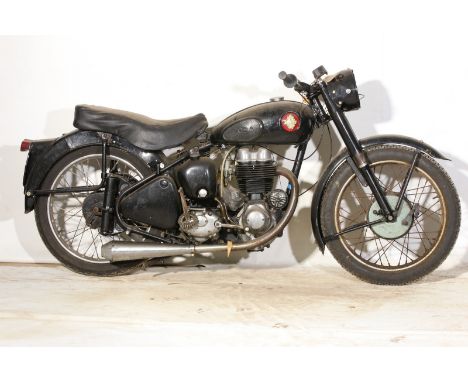 1957 BSA C12 250ccReg. no. OCR 759Frame no. EC 12 11519Engine no. BC 11 G 34848 (V5c states BC 11 G 34130)The green logbook s
