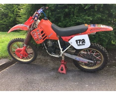 Honda CR125Reg. no. Not RegisteredFrame no. JH2JE 010XGC704782Engine no. JE01E 5901442The later Honda CR125 was the motocross