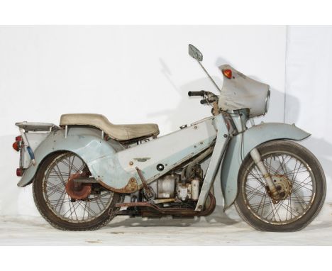 1965 Velocette LE 200ccReg. no. LMU 56CFrame no. 6042/3Engine no. 6042/34The Velocette LE - ‘Little Engine’ - was a familiar 