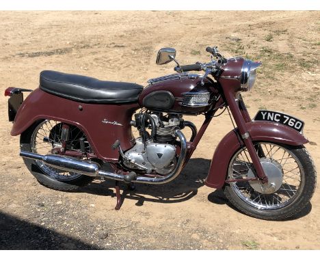 1960 Triumph Speed Twin 500ccReg. no. YNC 760Frame no. H12044Engine no. 5TA H12044Described when launched as a new concept in