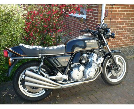 1979 Honda CBX 1000ZReg. no. GVF 643TFrame no. CB1 - 2007174Engine no. CB1E - 2007267Manufactured from 1978 to 1982 the six-c
