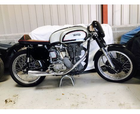1956 Manx Norton 30M 500ccReg. no. XTP 820LFrame no. 11M L 69295Engine no. H11 M2 50335Gearbox no. G9 227When first purchased