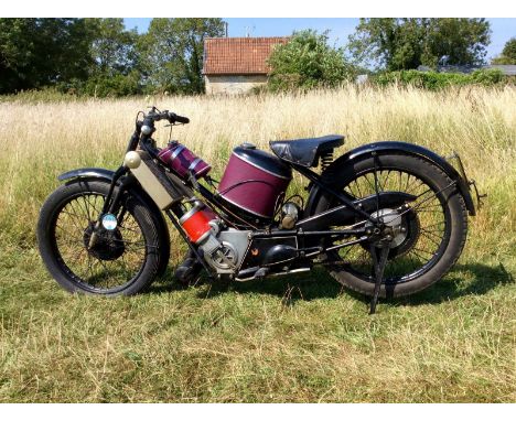 1927 Scott Super Squirrel 2 SpeedReg. no. SV 9957Frame no. 2306Engine no. Z9701In the early 1900s Alfred Scott started design