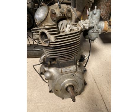 A Norton Commando engine no. 145178.