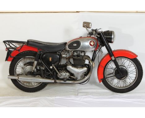 1959 BSA A10 650ccReg. no. 447 FAFFrame no. GA7 7507Engine no. DA10 8083These popular iconic motorbikes have been bought to t
