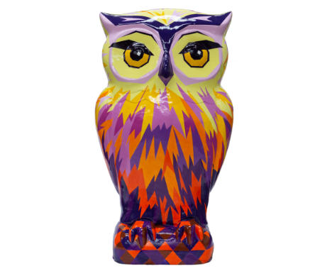 Crystal by Jill Busby. Sponsored by Ellisons Solicitors.Artist:              Jill Busby"Inspired by the geometric shapes of c