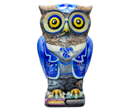 Skool’s Owt by Peter Poole. Sponsored by Kingsfleet Wealth.Artist:              Peter PooleThis pupil’s proud of his cool blu