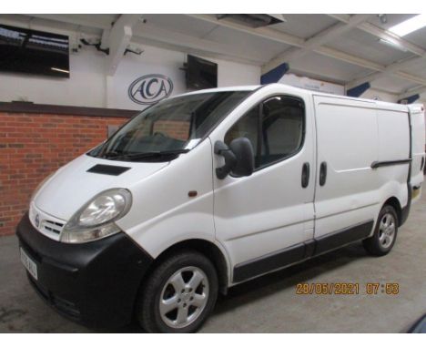 Make &amp; Model: Nissan Primastar SE DCI 100Date of Reg: NY55 AUJColour: Whitecc: 1870MoT: 07-06-2022Fuel Type: DIESELMileag